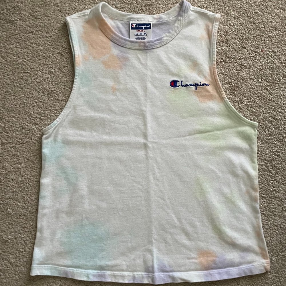 Small Tie Dye Champion Muscle Tank